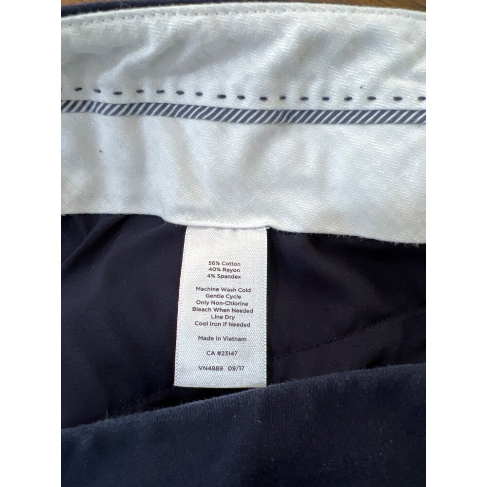 Talbots Hampshire ankle pants size 16P Navy - Picture 5 of 5